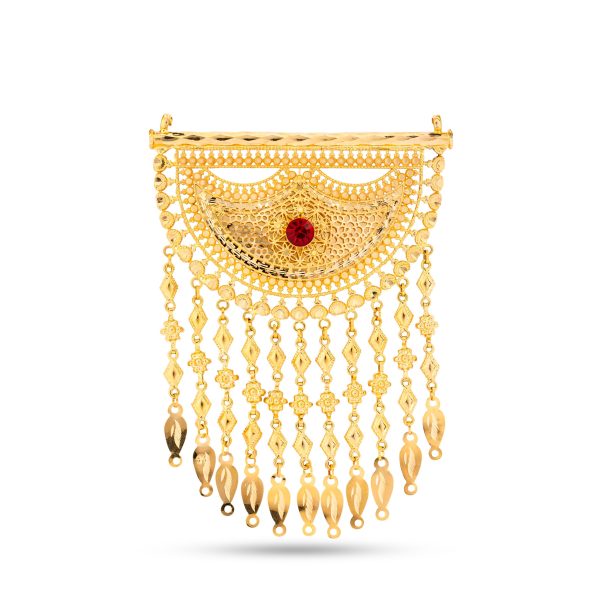 Maysoora 21K Yellow Gold Shinaf